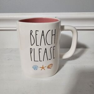 Rae Dunn Beach Please Summer Design Mug